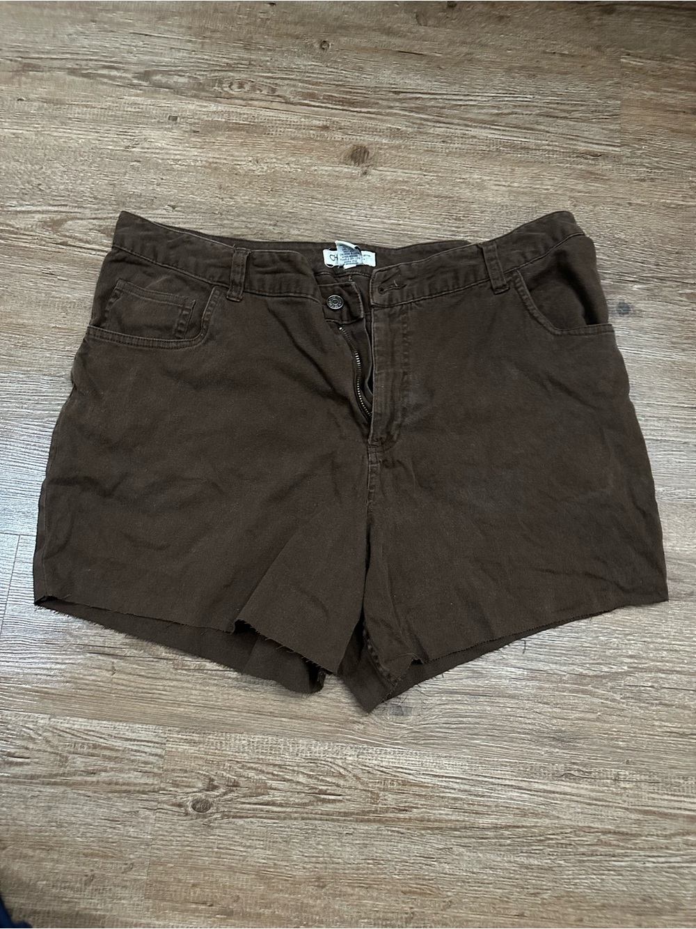 Classic Women’s Brown Cutoff Shorts